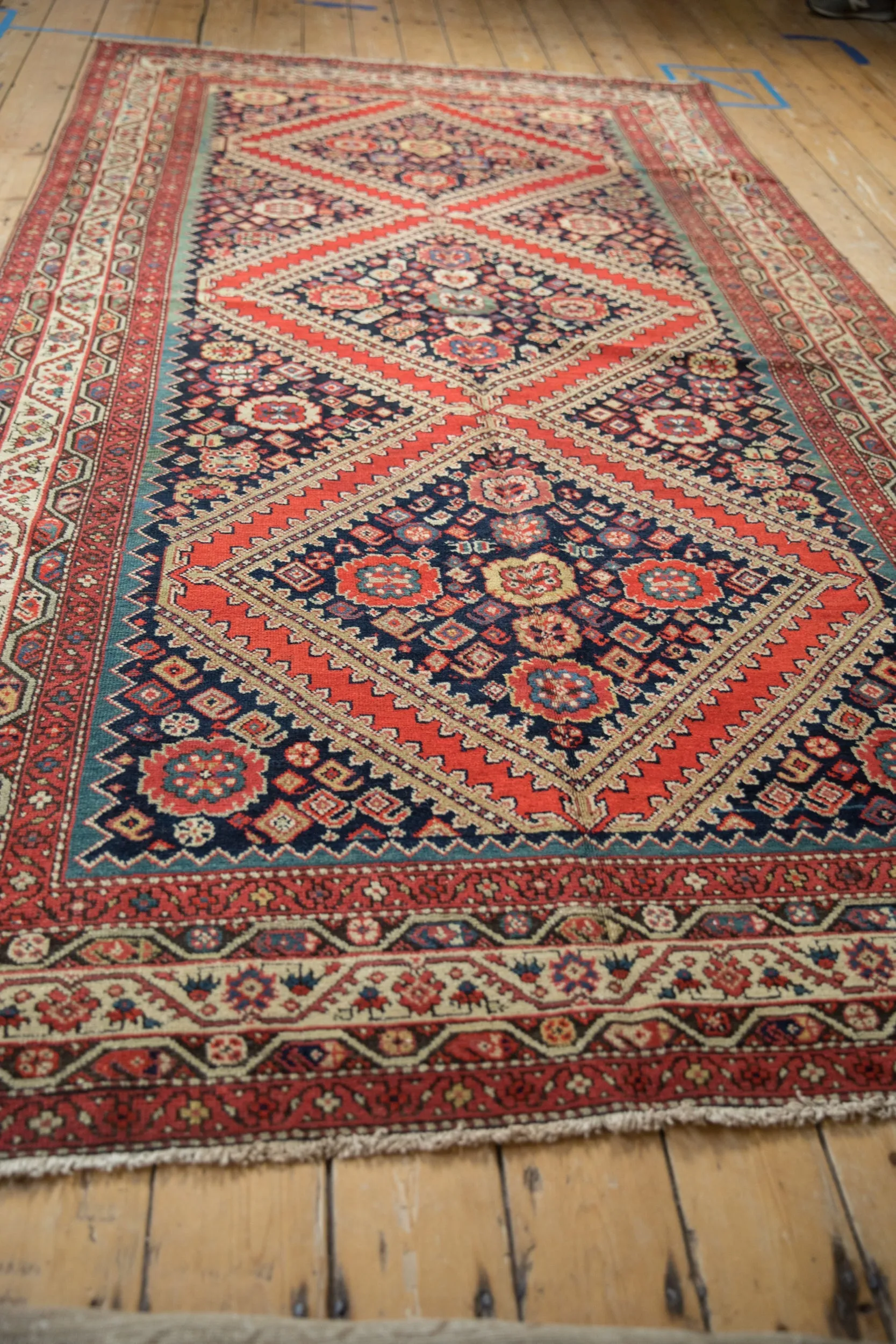 RESERVED 5.5x10.5 Antique Malayer Carpet