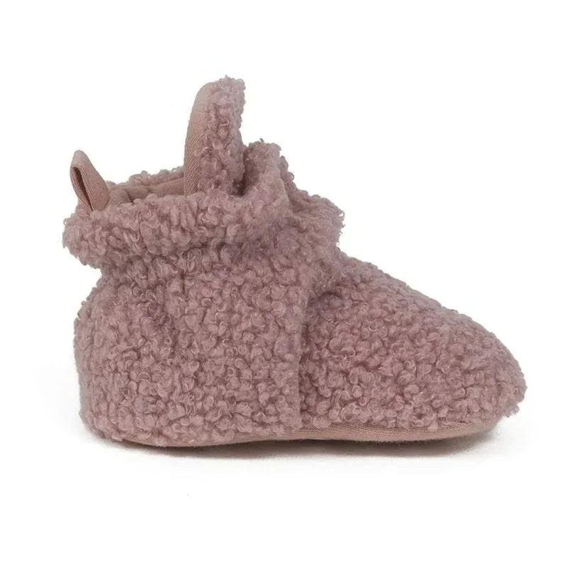 Robeez Sherpa Snap Booties