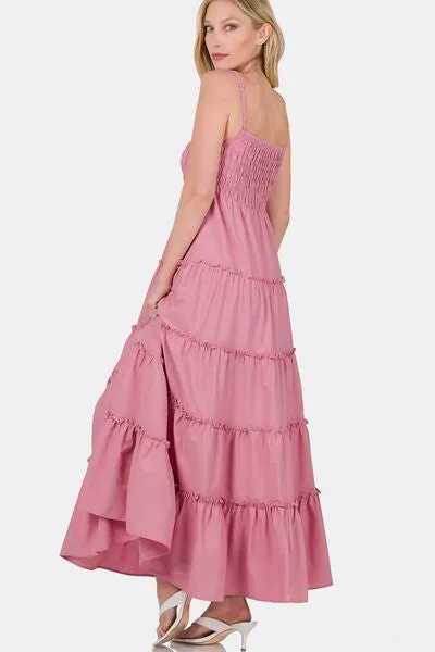 Romantic Afternoon Tiered Maxi Dress