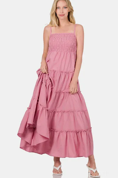 Romantic Afternoon Tiered Maxi Dress