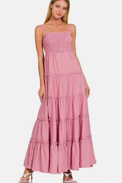 Romantic Afternoon Tiered Maxi Dress