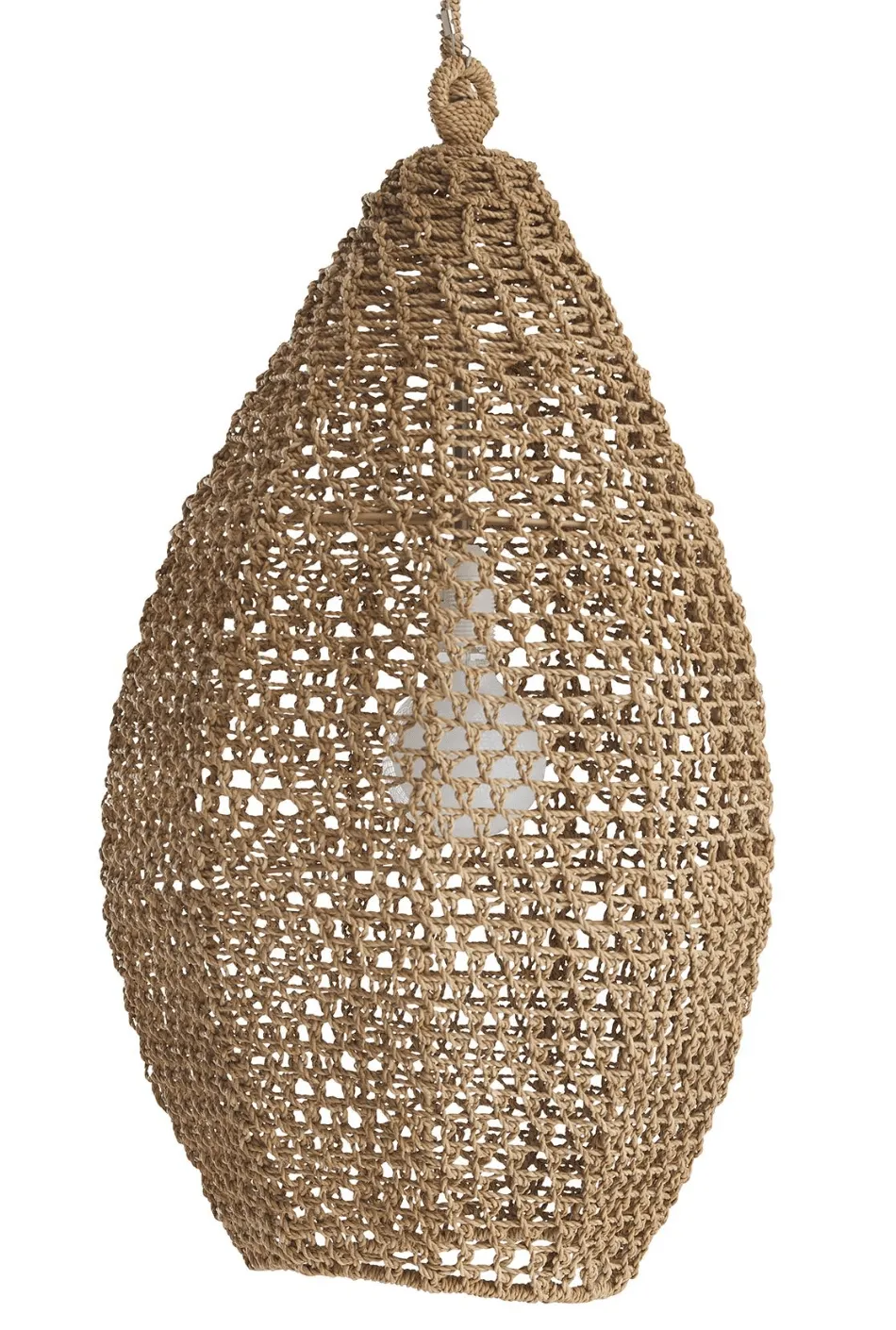 Seagrass Teardrop Pendant