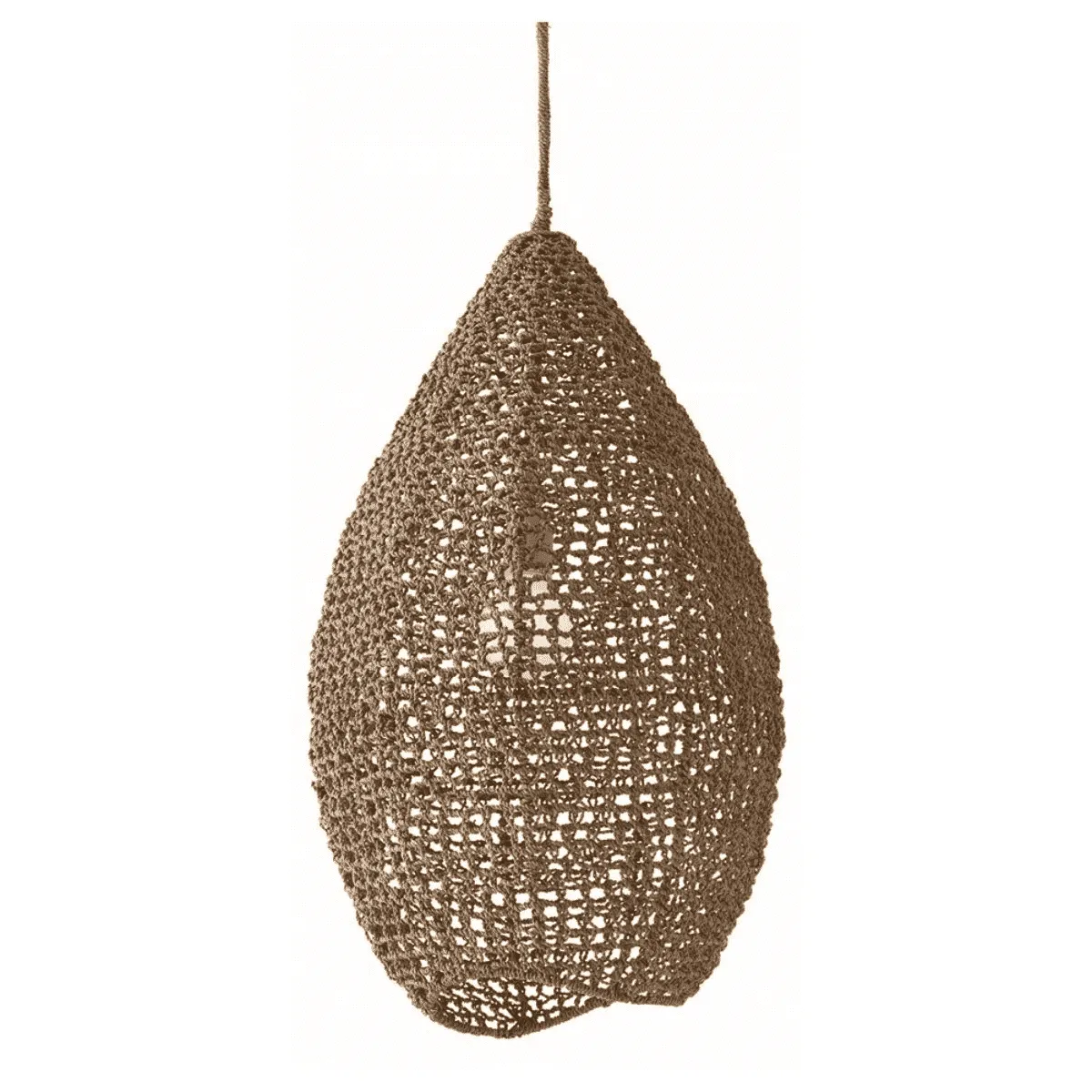 Seagrass Teardrop Pendant