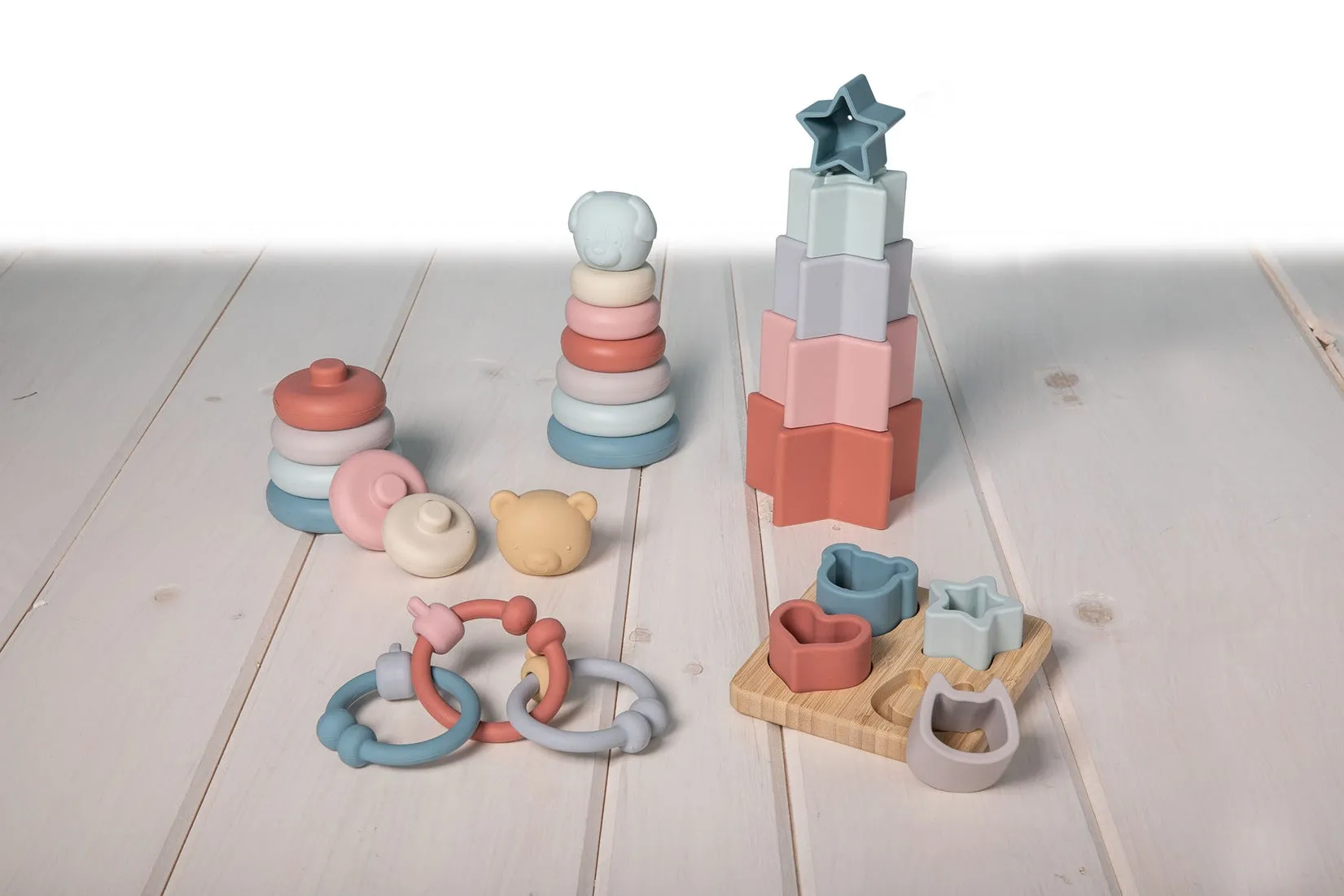 Simply Silicone Teether Links 8"