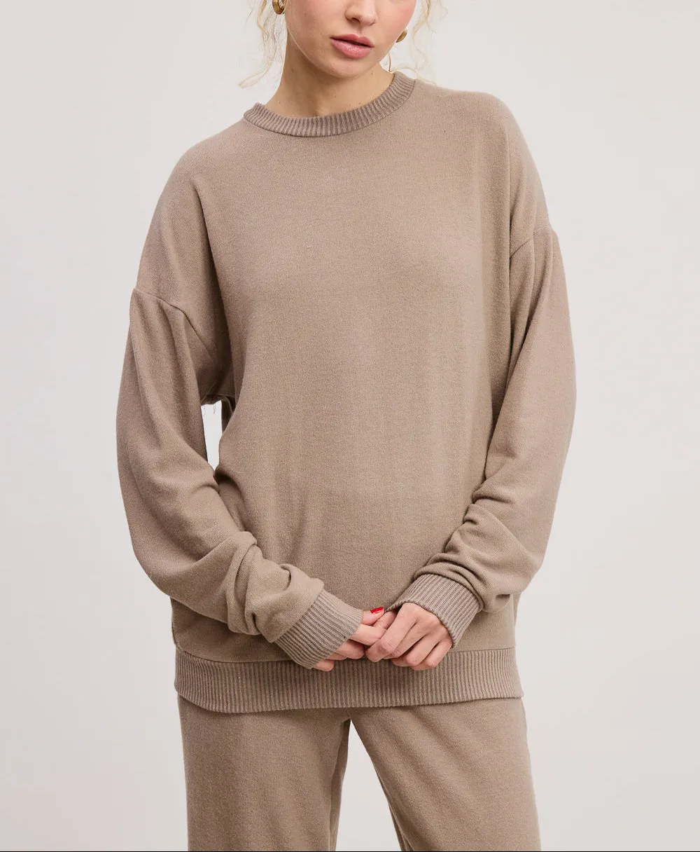 Snuggle Cove Super Soft Long Sleeve Sweater (Assorted Colors)