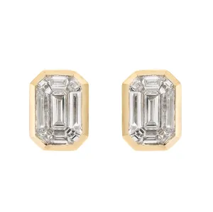 Solaire Alize 1.75ct Diamond Stud Earrings