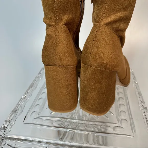 Steve Madden Tava Over the Knee Boot in Cognac Size 7- New
