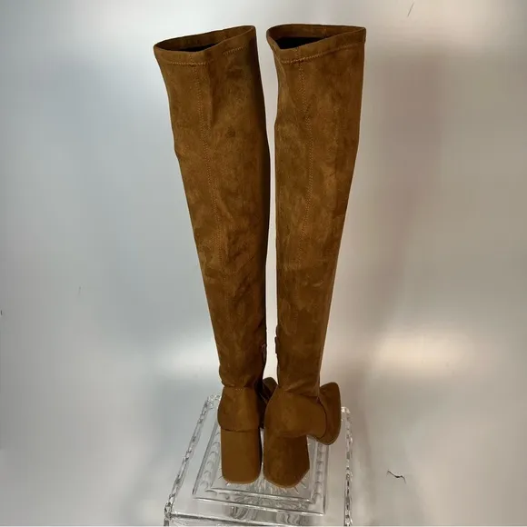 Steve Madden Tava Over the Knee Boot in Cognac Size 7- New