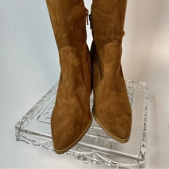 Steve Madden Tava Over the Knee Boot in Cognac Size 7- New