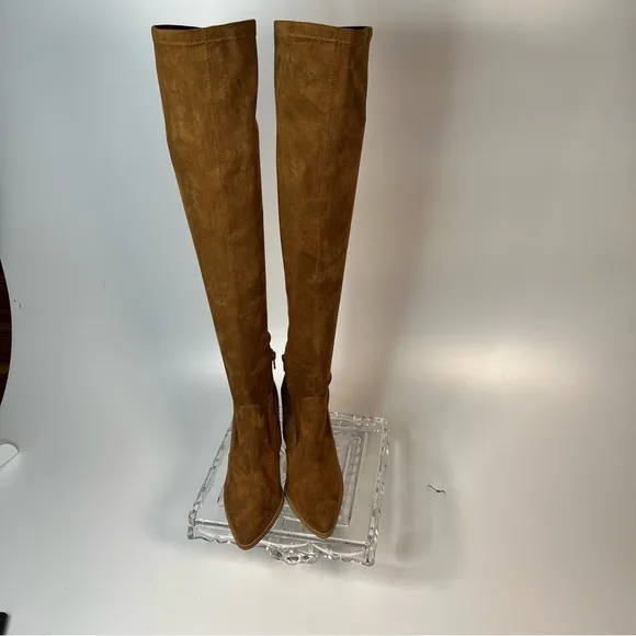Steve Madden Tava Over the Knee Boot in Cognac Size 7- New