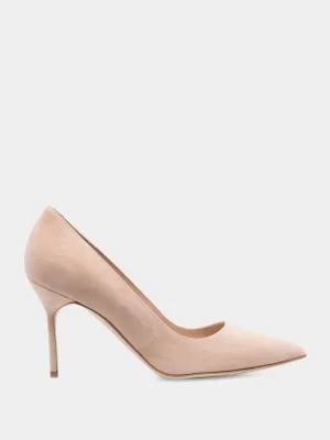 Suede Pumps
