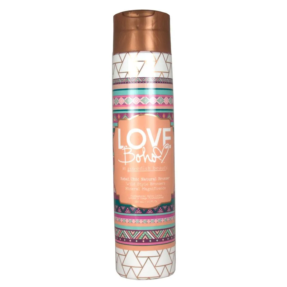 Swedish Beauty Love Boho Rebel Chic Natural Bronzer Tanning Lotion