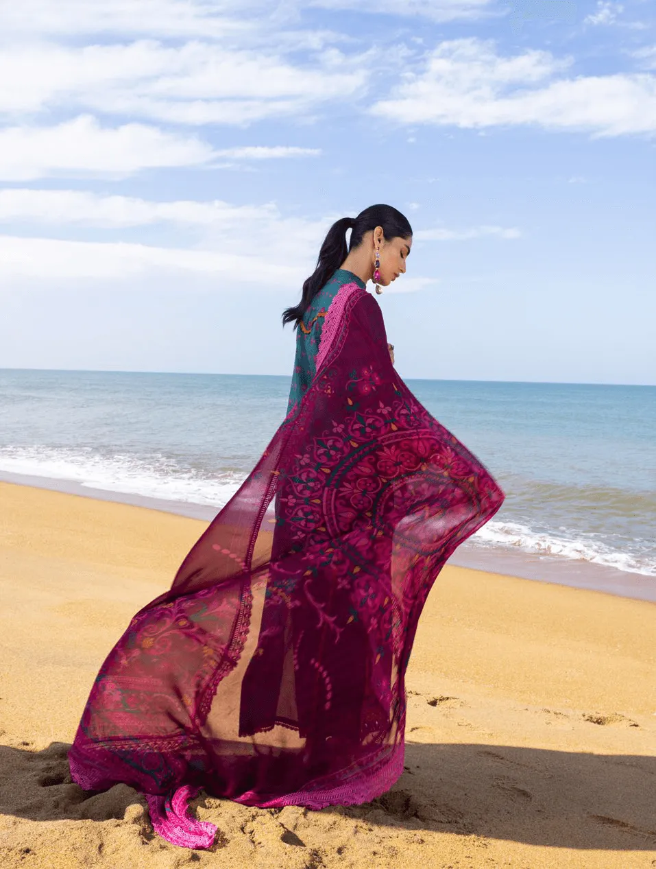 Tahra By Zainab Chottani Embroidered Lawn Suits Unstitched 3 Piece TROPIC LUSH 3A