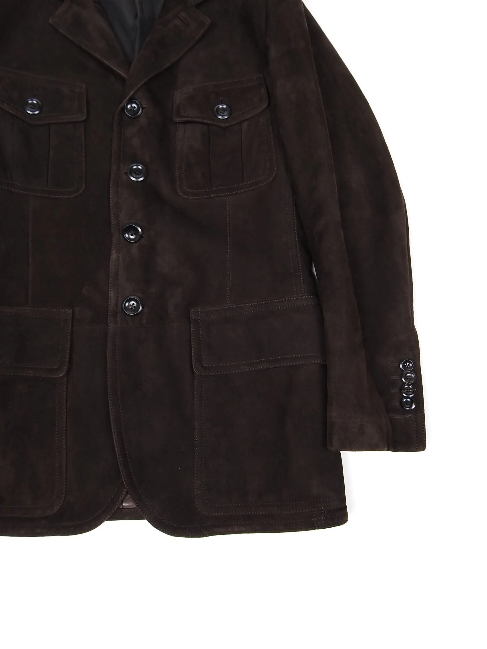 Tom Ford Brown Suede Jacket Size 50 (Large)