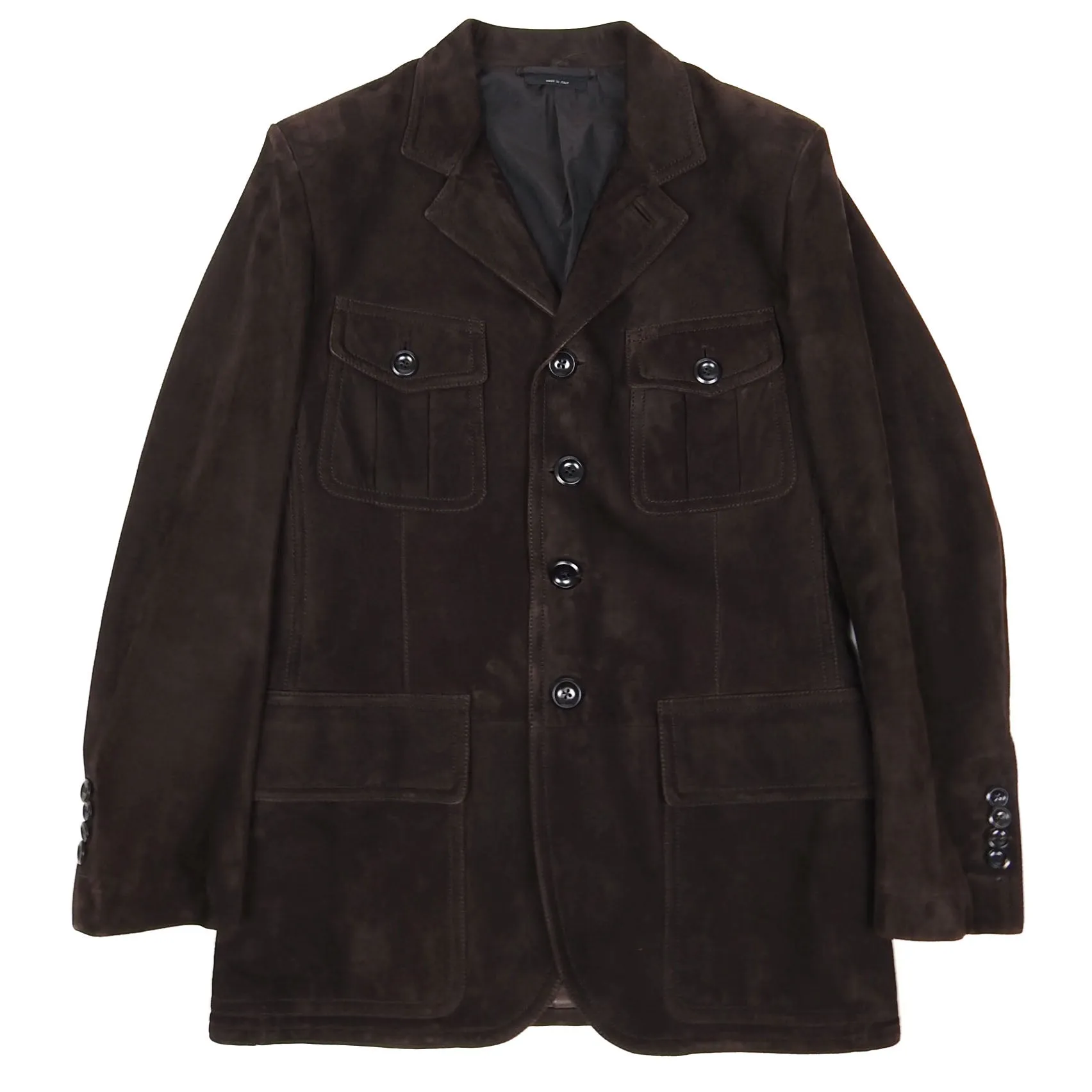 Tom Ford Brown Suede Jacket Size 50 (Large)