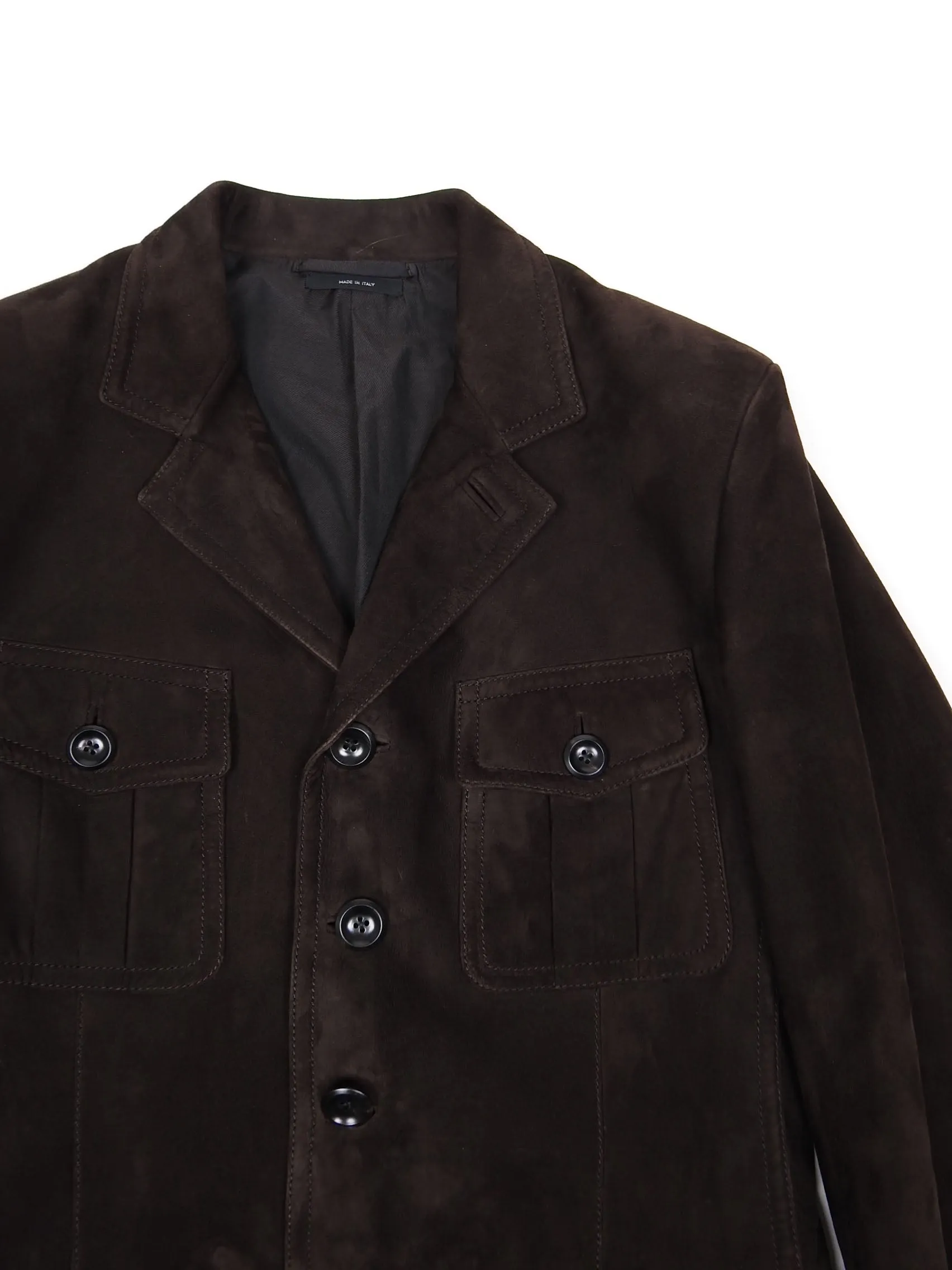 Tom Ford Brown Suede Jacket Size 50 (Large)