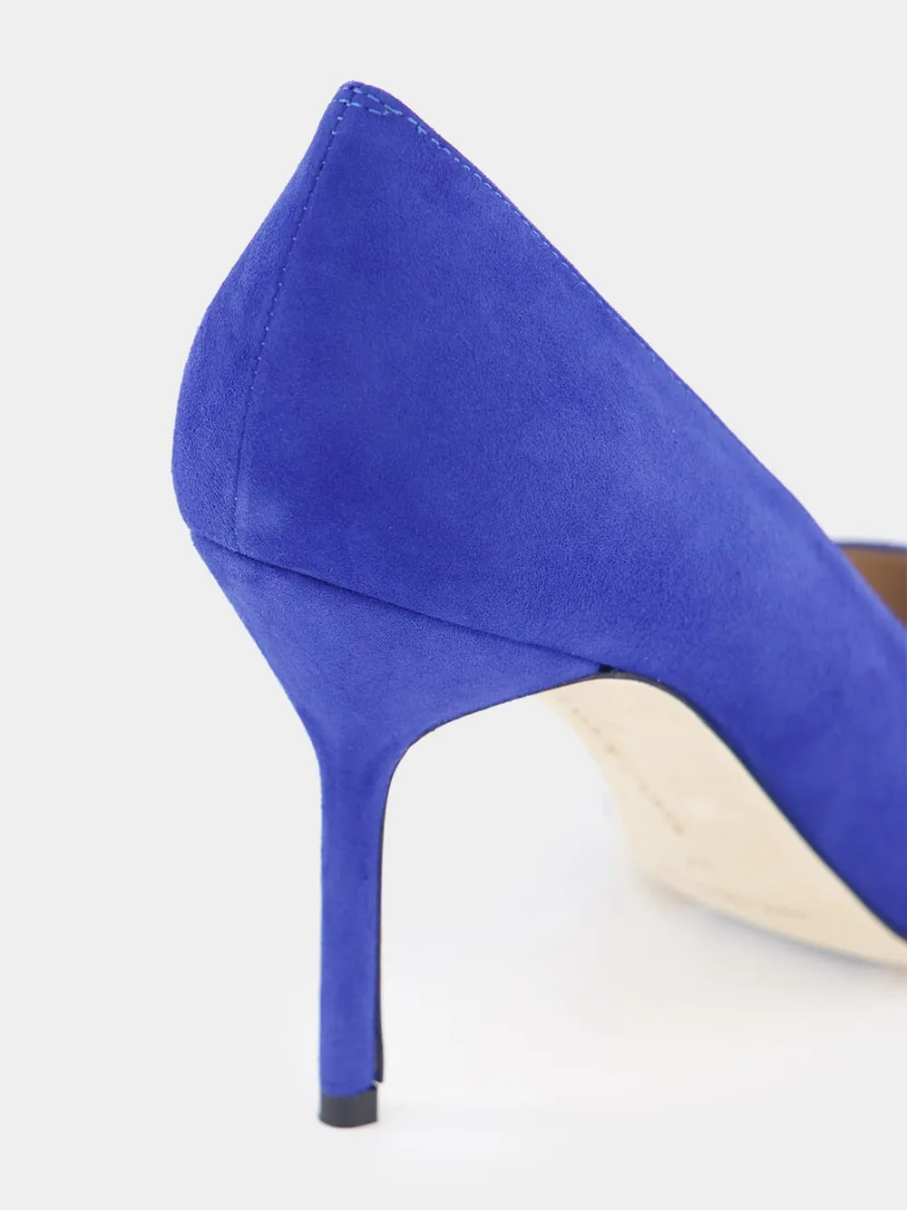 Tora 90mm Suede Pumps