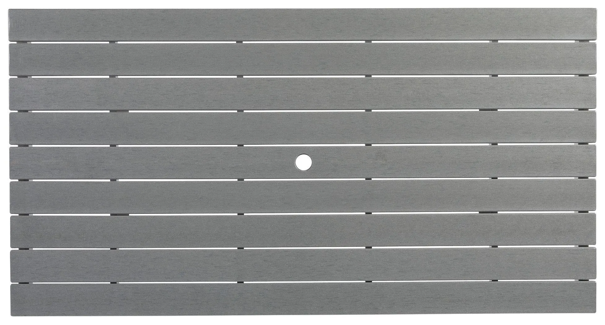Transville - Rect Counter Table W/umb Opt