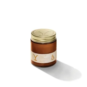 Tru Western Wax Candle Yellowstone Campfire Suede