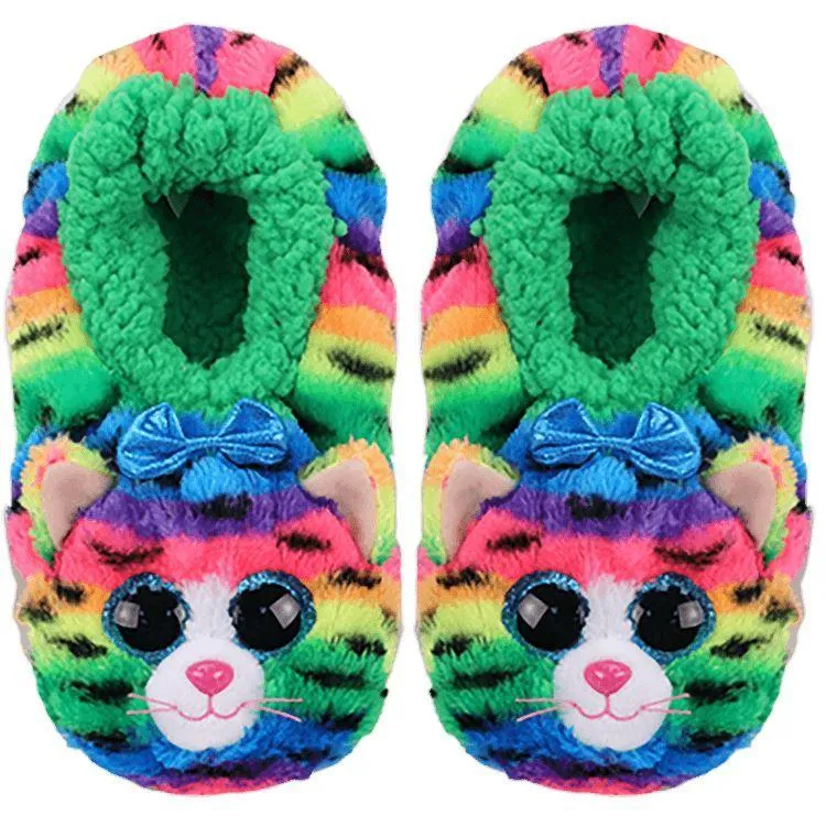 Ty Fashion Slippers Tigerly Cat - Size 36-38