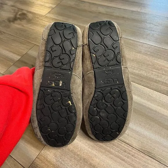 UGG Ascot Brown Suede Casual Slipper Men’s 10