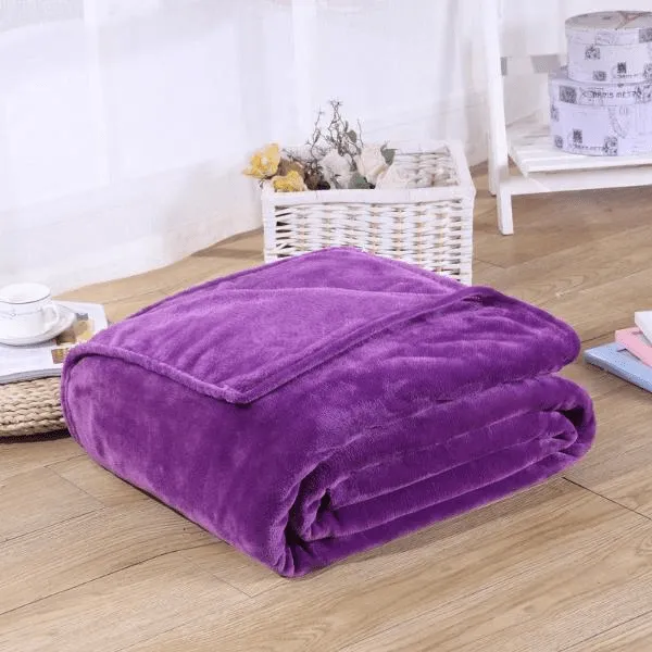 Ultra-Soft Micro-Plush Fleece Blankets - Buy 1 Get 1 Free!