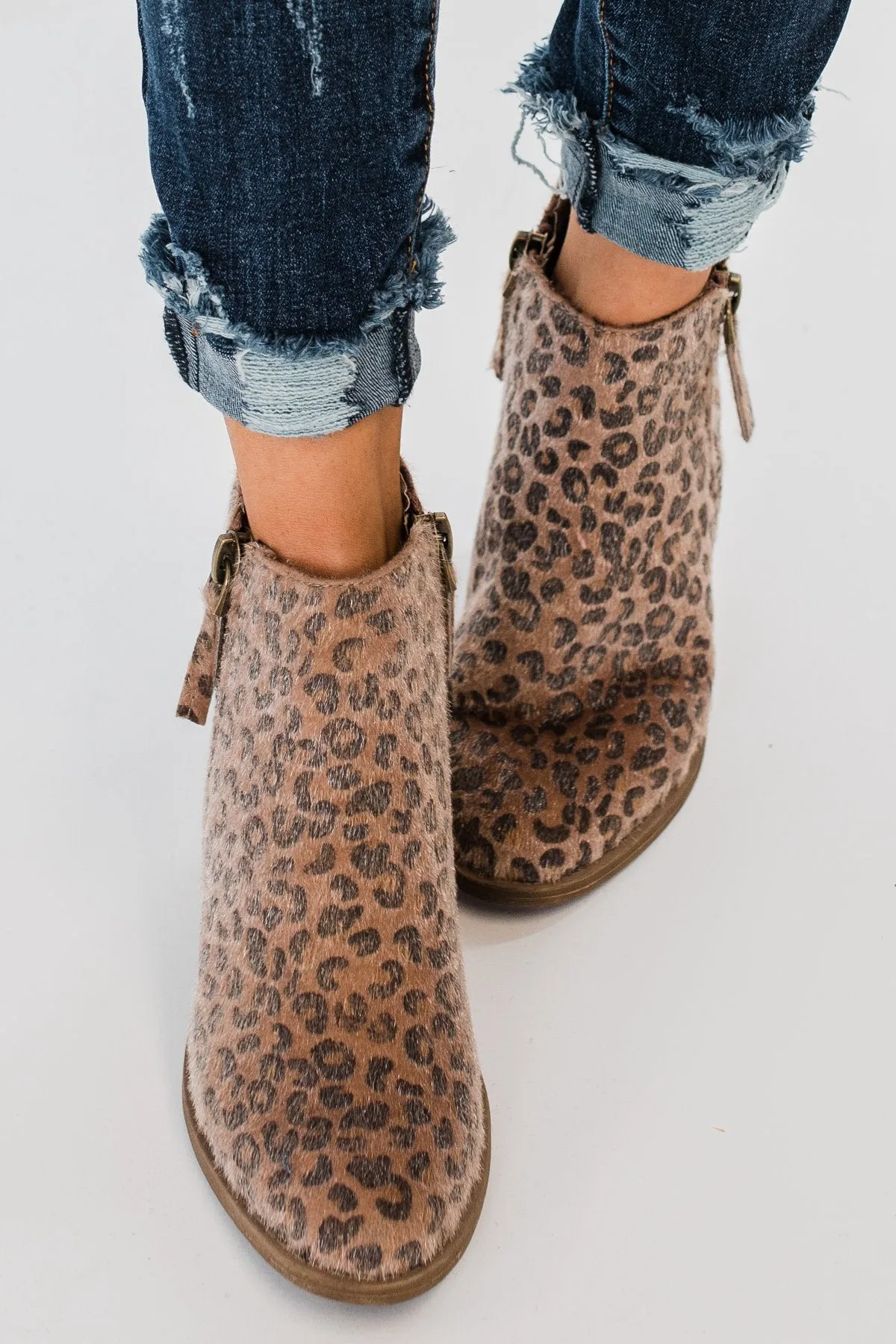 Very G Twinkle 2 Booties- Leopard