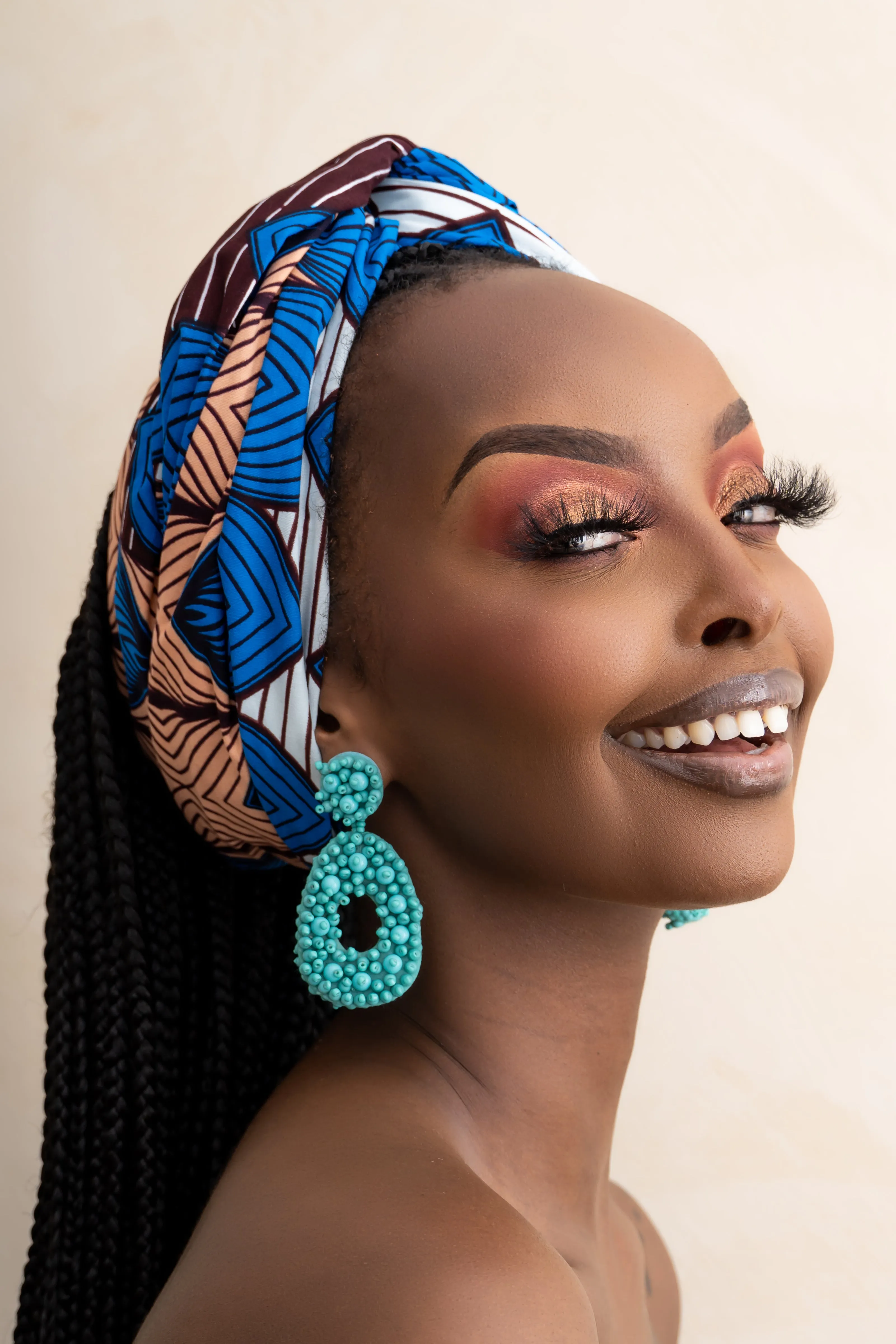 VIVI EARRINGS in teal