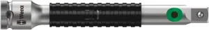 Wera 05003642001 8796 SC Zyklop "flexible-lock" extension with free-turning sleeve, short, 1/2", 1/2" x 125 mm