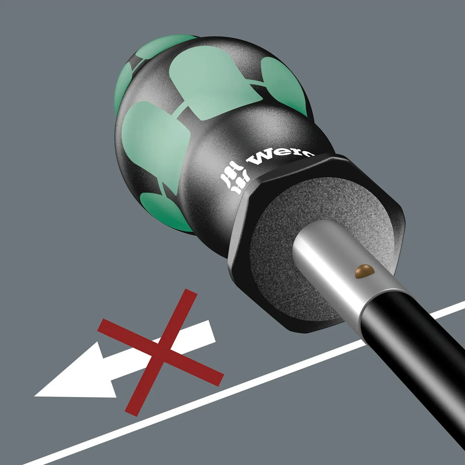 Wera Hose Clamp Screwdriver Flexible 391 for Hex Head Screws Kraftform Plus