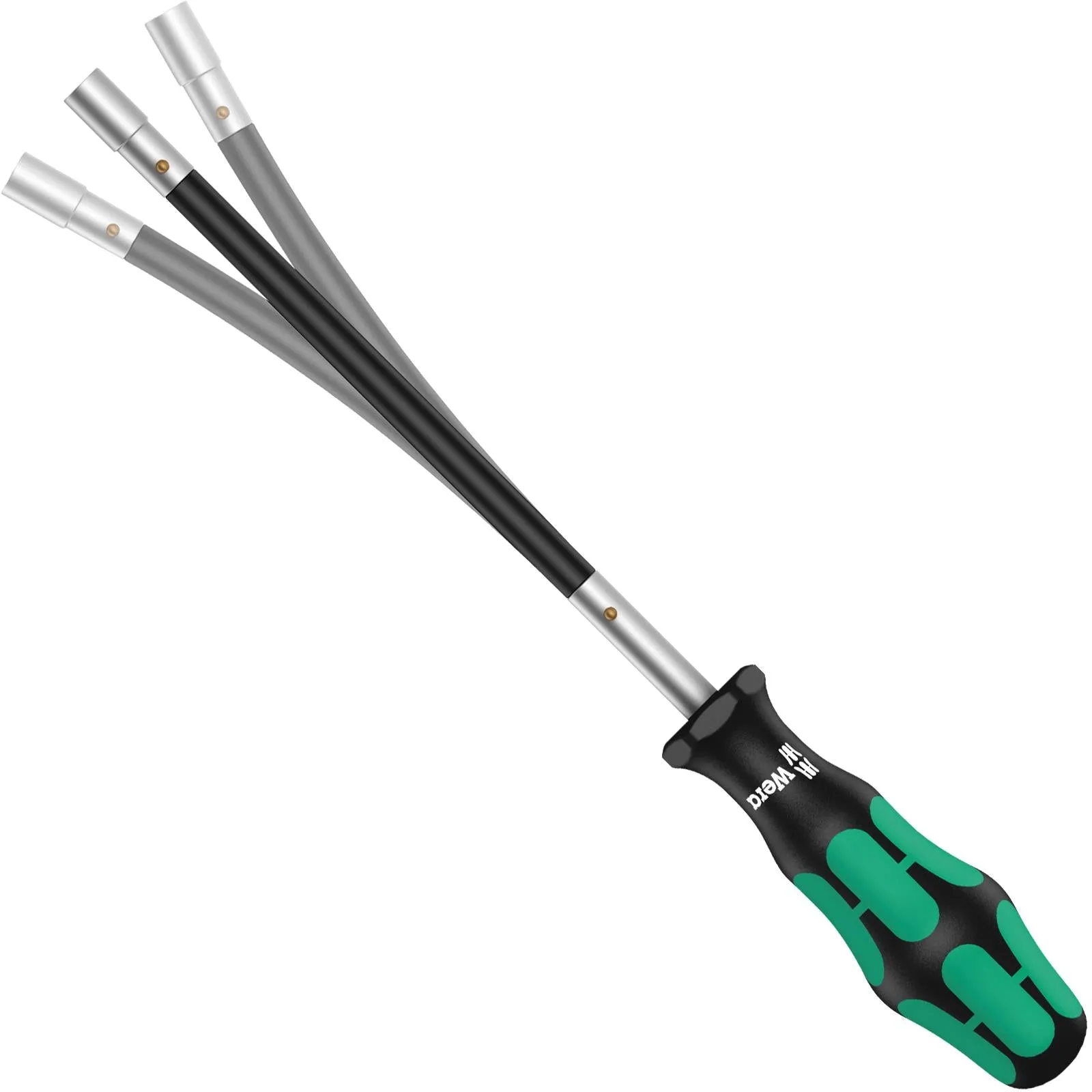 Wera Hose Clamp Screwdriver Flexible 391 for Hex Head Screws Kraftform Plus