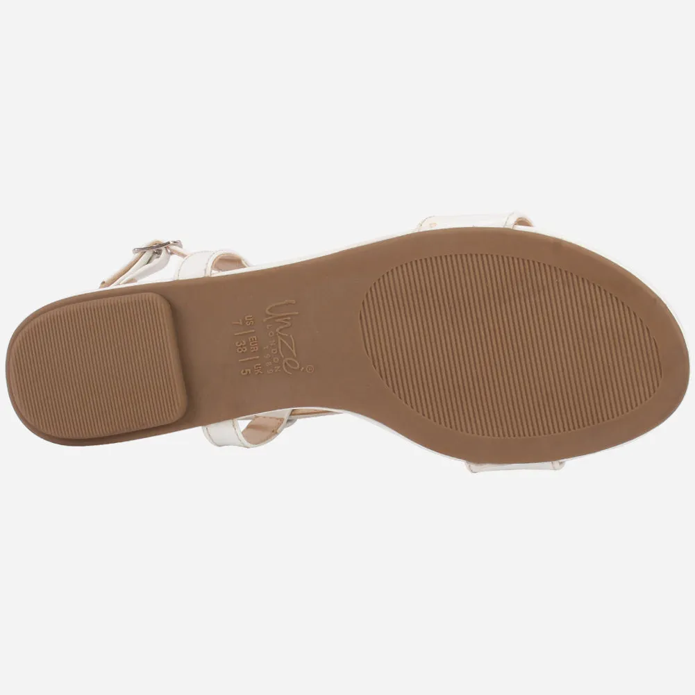 Women "DANTE" Stylish Diamantes Sandals