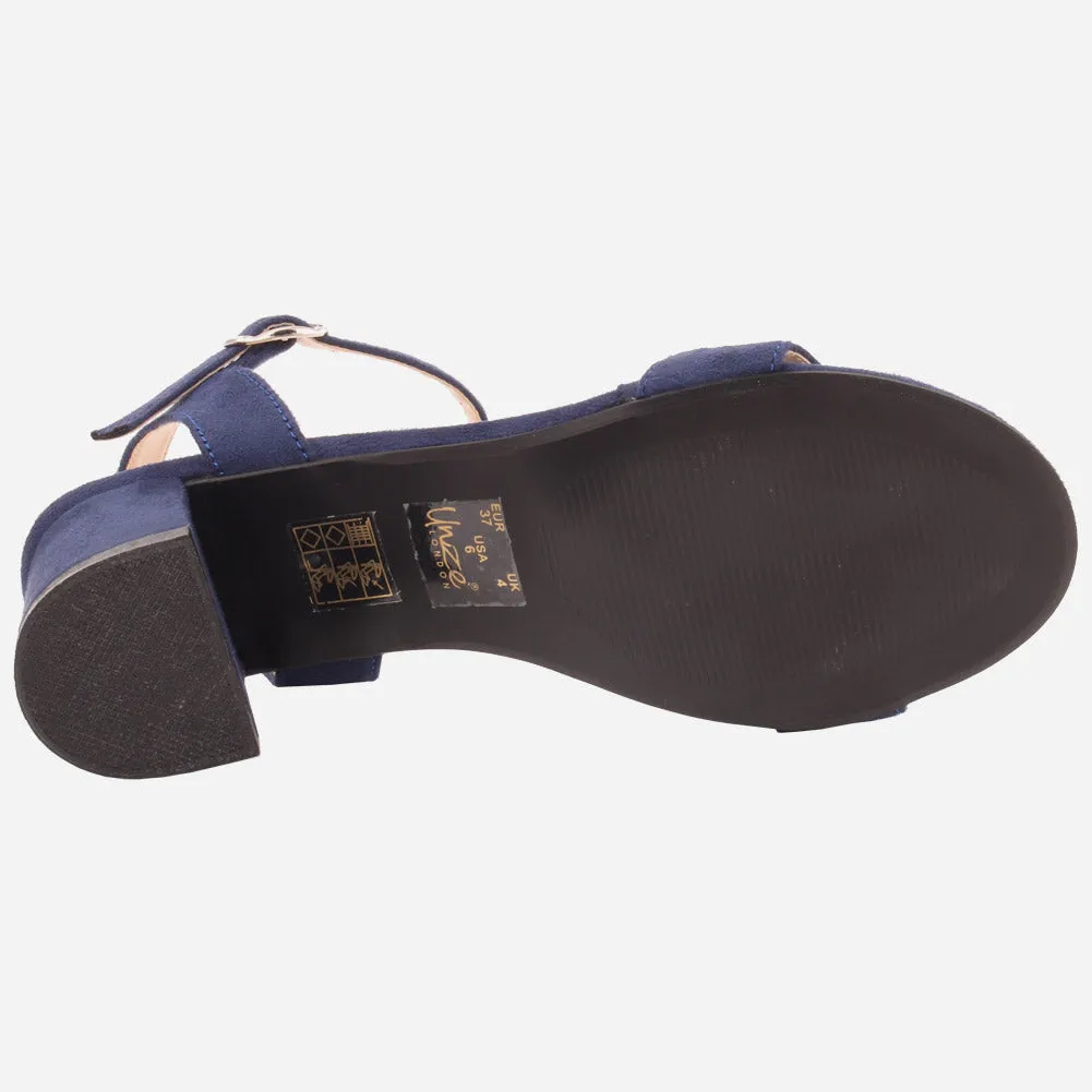 Women "SANDRA" Block Heel Stylish Sandals
