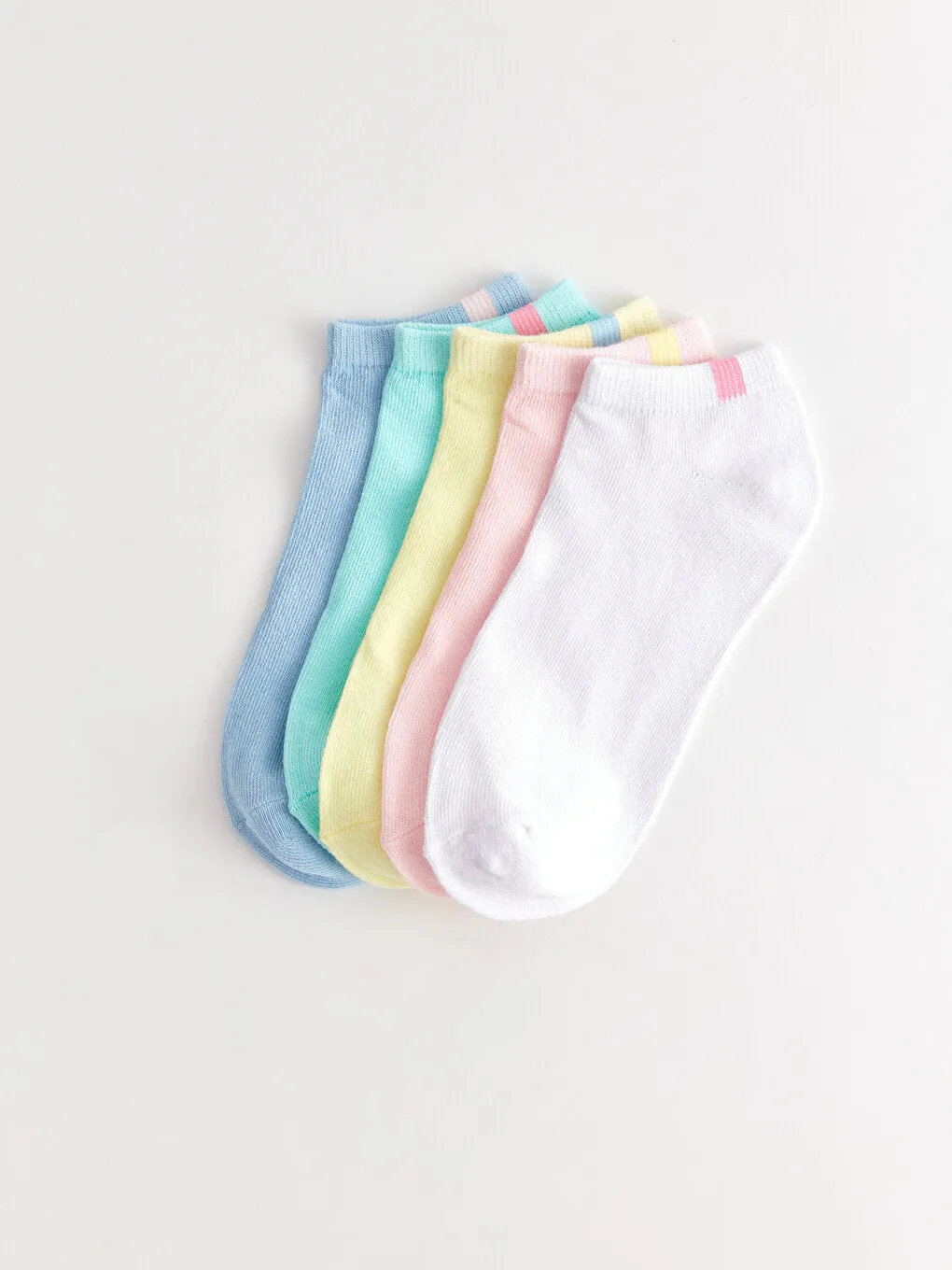 Women's Flat Booties Socks Pack of 5