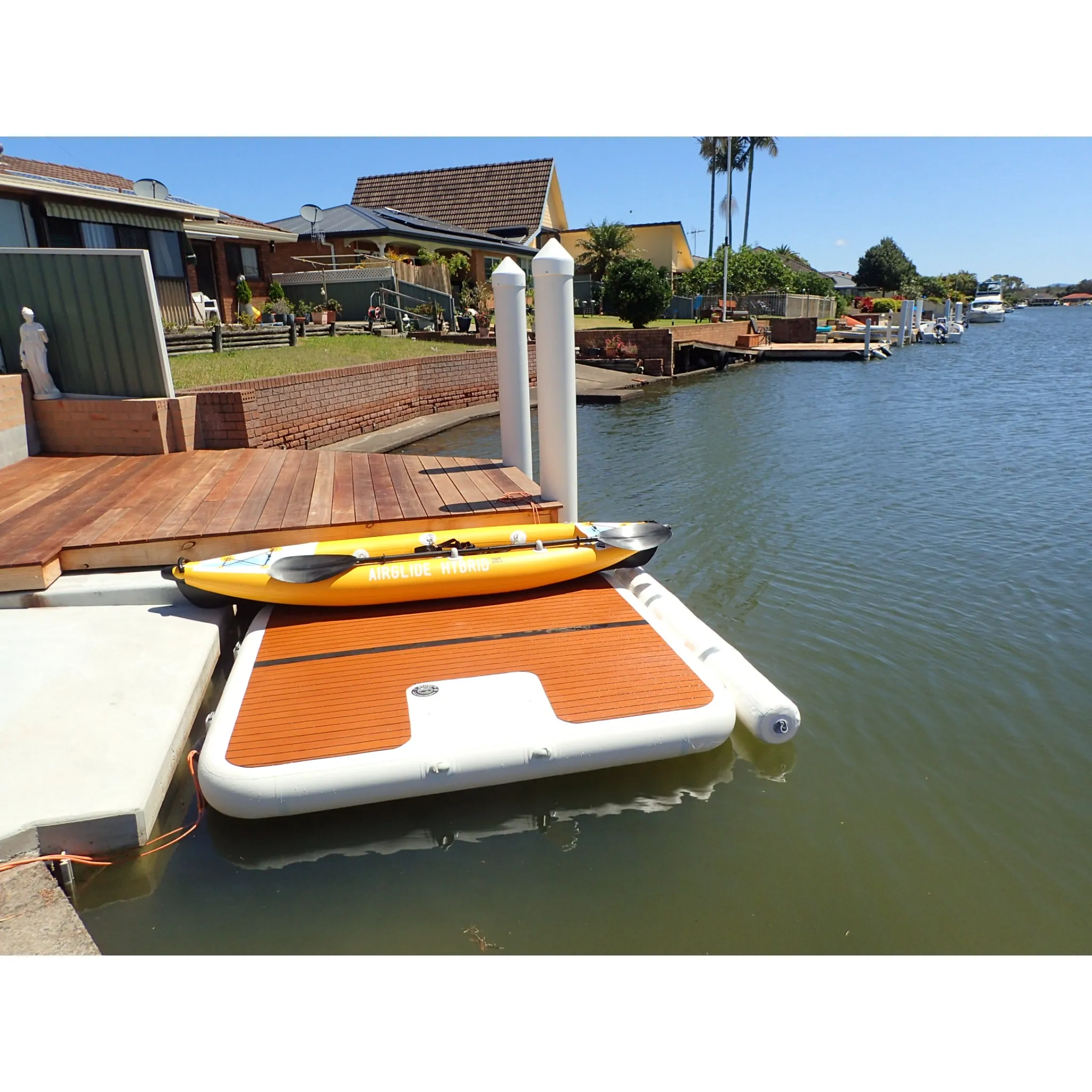 Wood Look Air Pontoon