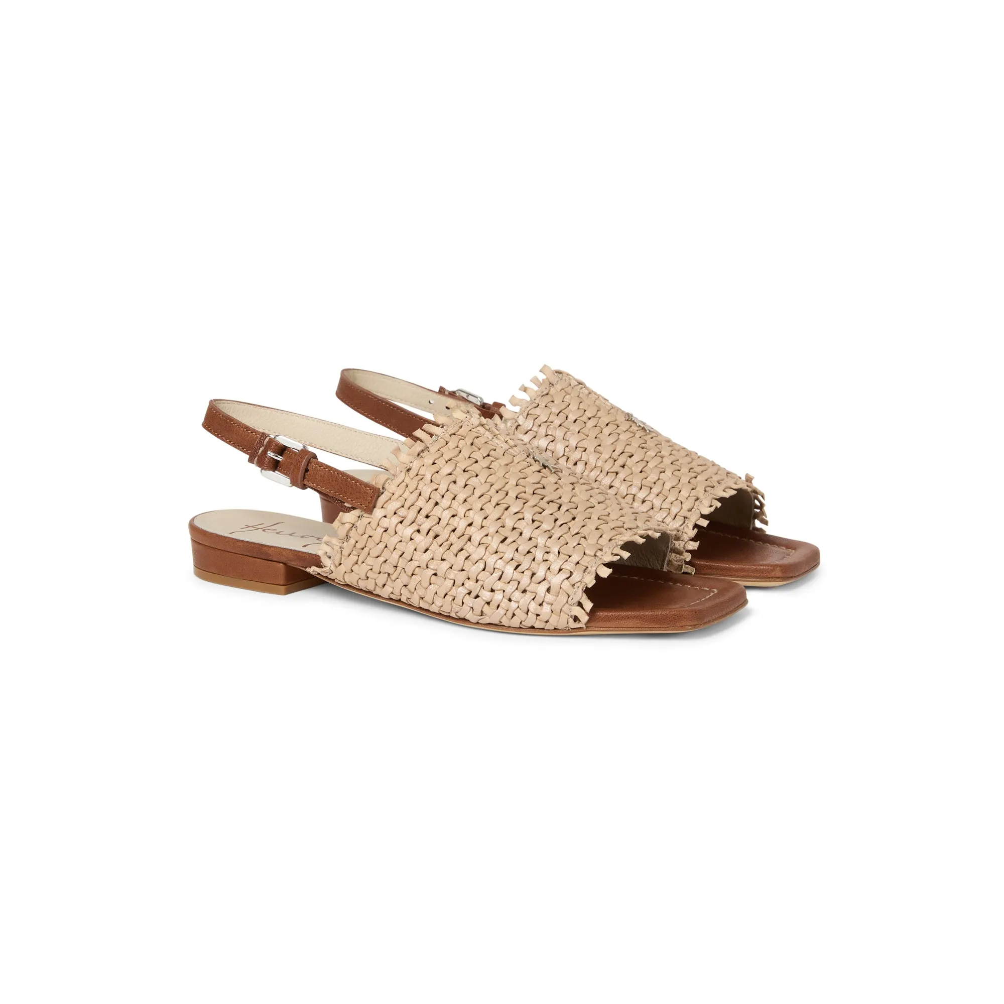 Woven Sandal Intreccio Madreperla