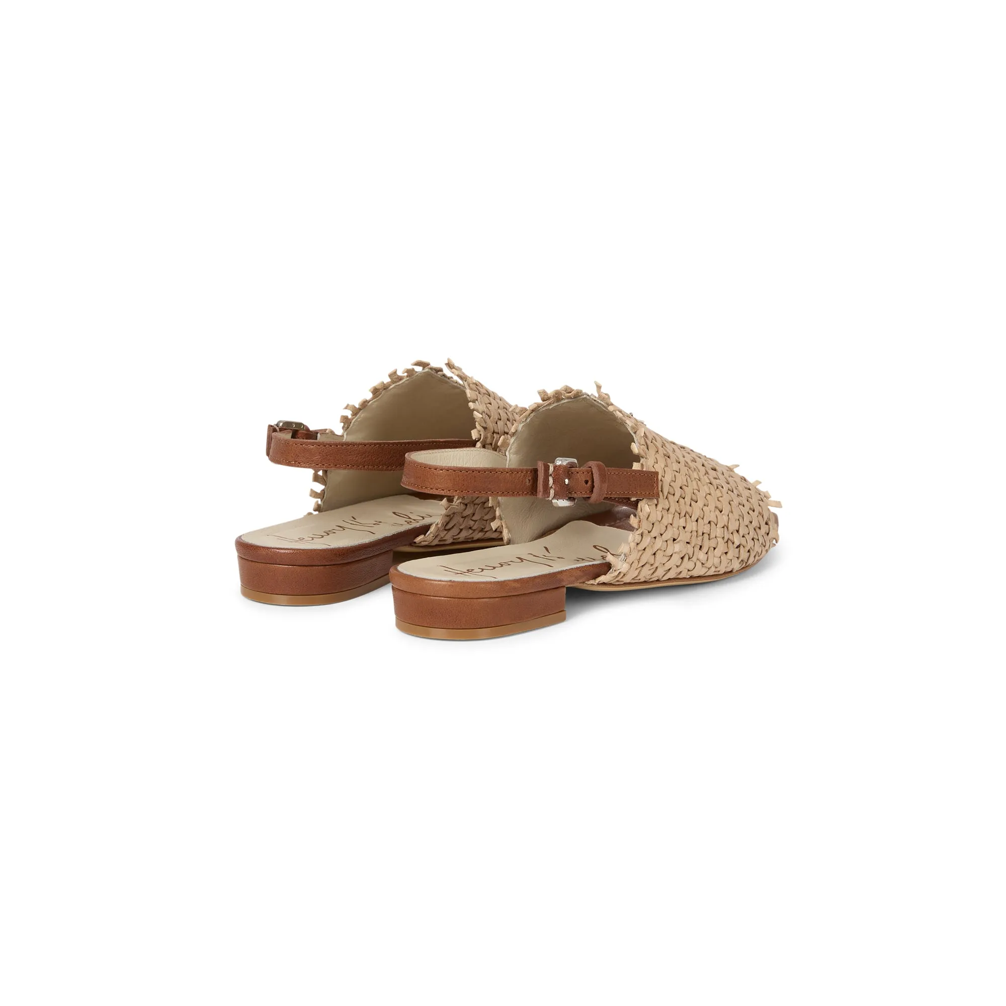 Woven Sandal Intreccio Madreperla