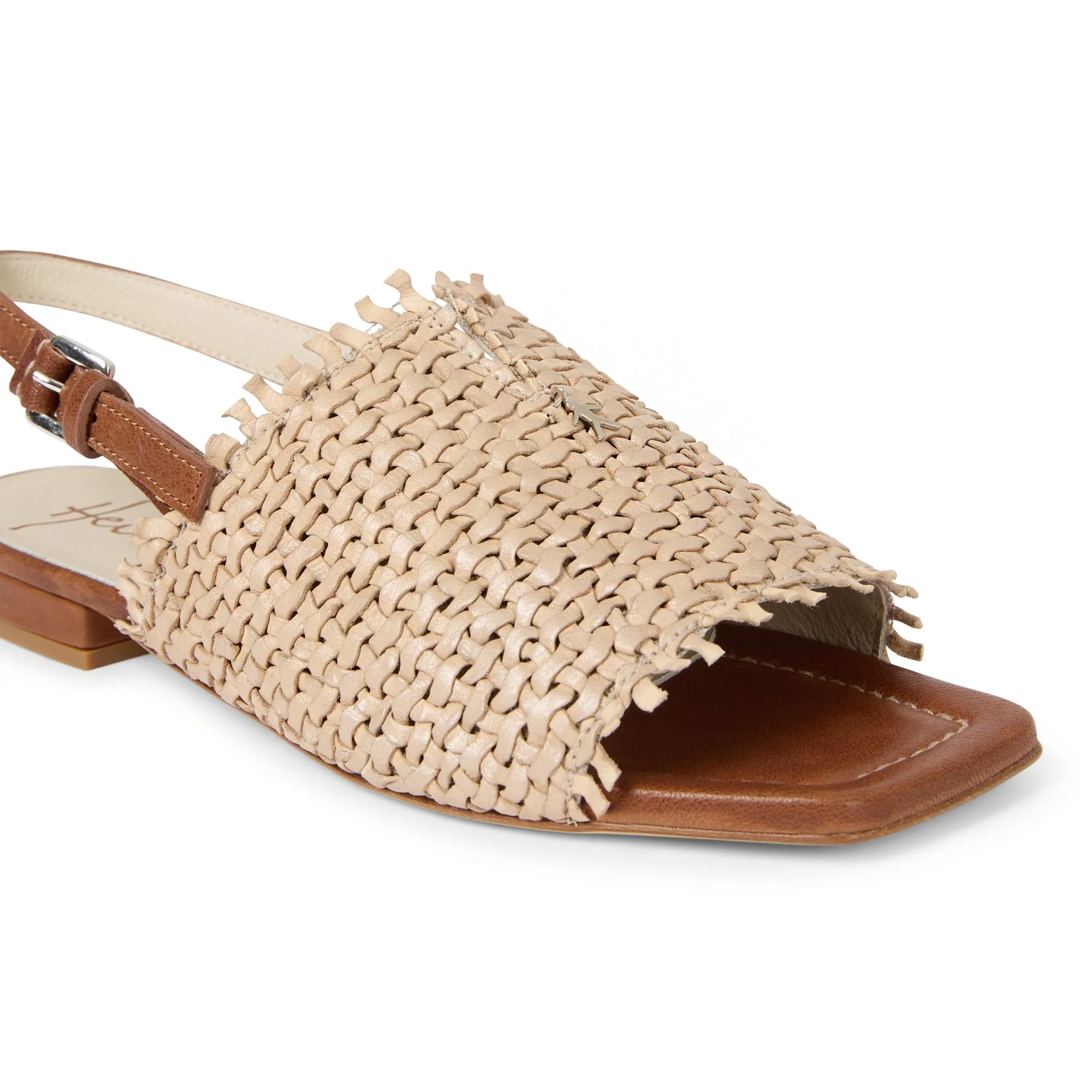Woven Sandal Intreccio Madreperla