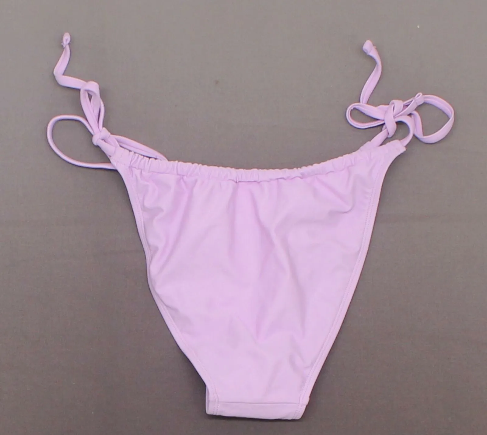 Xhilaration Women's Side Tie Bikini Swim Bottom Lavender Large