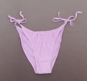 Xhilaration Women's Side Tie Bikini Swim Bottom Lavender Large
