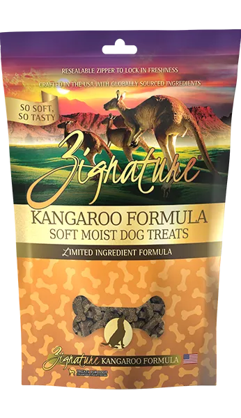 Zignature Soft Moist Kangaroo Formula 113g Dog Treats